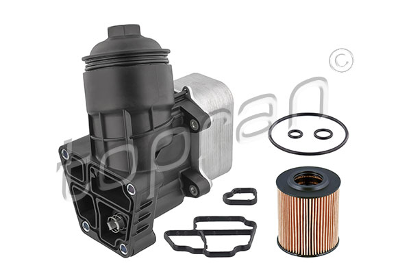 ULJNI HLADNJAK SA KUCISTEM VW POLO 1.2 TDI 09+ / SEAT IBIZA IV 09+ topran