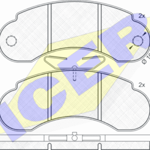 DISK PL. MERCEDES 100/G KLASA W460/W461