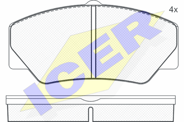 DISK PL. FORD TRANSIT 85-92 G.