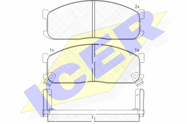 DISK PL. KIA/MAZDA K-2700