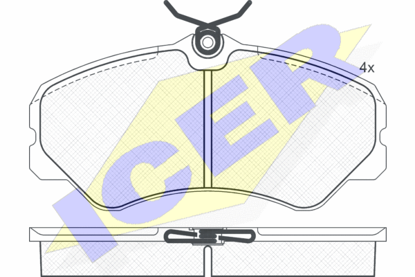 DISK PL. FIAT DUCATO 89-94 1.9TD/2.0