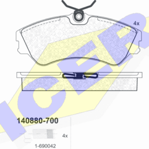 DISK PL. VW TRANSPORTER 4 90-95 SA SNALOM