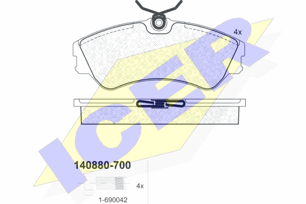 DISK PL. VW TRANSPORTER 4 90-95 SA SNALOM