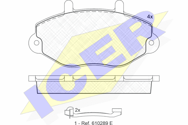 DISK PL. FORD TRANSIT 2.5DI/TD 91+