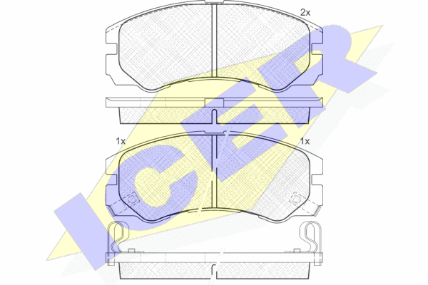 DISK PL. OPEL FRONTERA A/B 92+