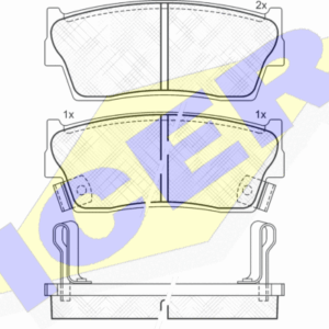DISK PL. SUZUKI VITARA/ESCUDO 88+