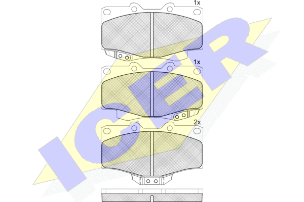 DISK PL. TOYOTA LAND CRUISER 84+