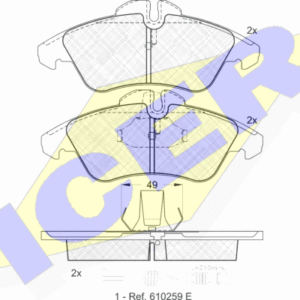 DISK PL. MERCEDES SPRINTER 28-46