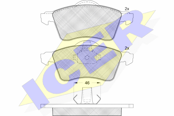 DISK PL. VW TRANSPORTER IV 2.5 TDI 90-98
