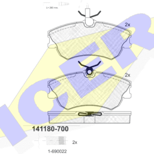 DISK PL. RENAULT ESPACE III 96-02