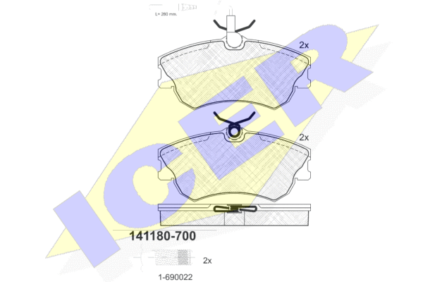 DISK PL. RENAULT ESPACE III 96-02