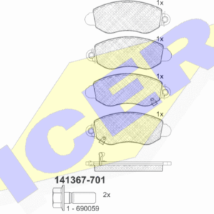 DISK PL. FORD TRANSIT 2.4DI/2.4TDCI DO 06