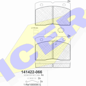 DISK PL. IVECO DAILY 2 89-98 G.