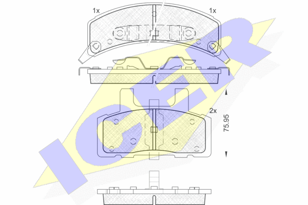 DISK PL.CHEVROLET 91-96 G.