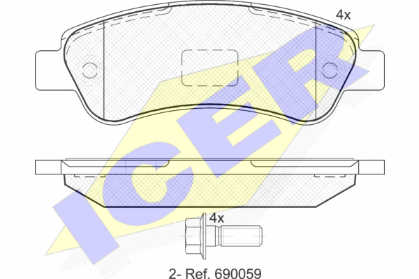 DISK PL. PSA BOXER/DUCATO/JUMPER 2.2HDI/3.0D