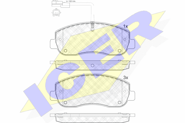 DISK PL. OPEL/RENAU MOVANO B/MASTER III 10+