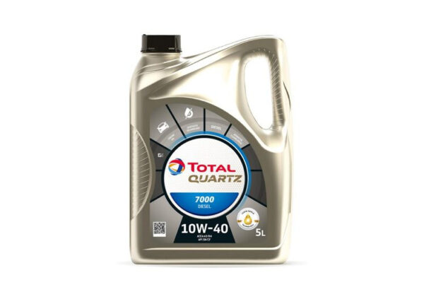 TOTAL QUARTZ 7000 DIESEL 10W40 5L. 3X5L