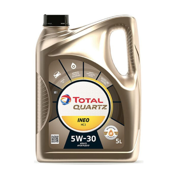 TOTAL QUARTZ INEO MC3 5W30 5L. 3X5L
