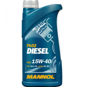 MANNOL DIESEL 15W40 1L.CG-4/SL VW505.00/501.01 20X1L.