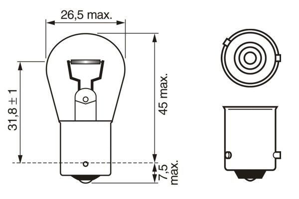 SIJALICA PY21W  24V 21W BAU15S ECO
