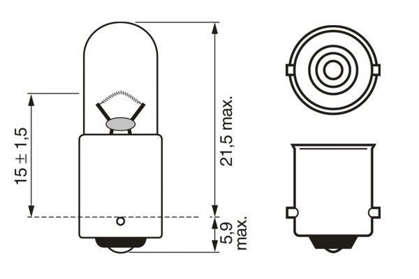 SIJALICA T4W 12V 4W ECO