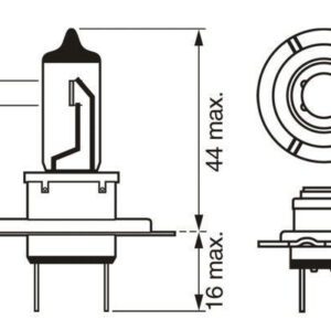 SIJALICA H7 24V 70W PX26D Bosch ECO