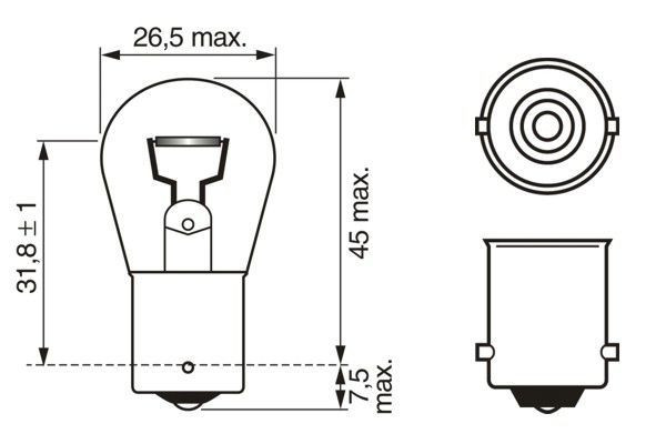 SIJALICA P21W 24V 21W BA15S ECO