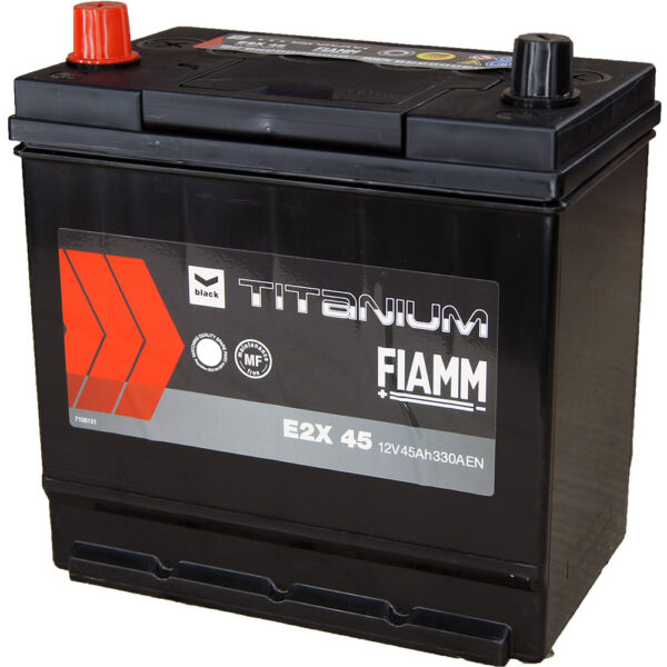 FIAMM BLACK TITANIUM E2X 45 AH 330 ENA B00 1/1 218x133x223