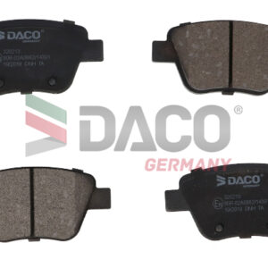 DISK PLOCICE ZADNJE VW/SKODA GOLF VI/SUPERB 06+ daco