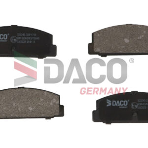 DISK PLOCICE ZADNJE MAZDA 6  GG/GH 02+ daco
