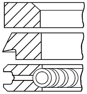 PRIMA K1-1043-050 KARIKE VW FI 75.50 1.75+2.0+3.0 1.SPEC. 1.0/1.3 BEN.