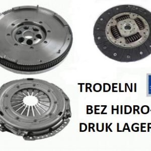 SET KACILA SA FIKSNIM ZAMAJCEM FI 240 MM 23 Z. BEZ DRUK L. VW G-4 96/110 KW SHARAN