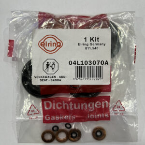 SET SEMERINGA DIZNI 4 KOM SA BAKRENIM PODLOSKAMA I GUMICAMA VW GOLF VII 1.6/2.0 TDI