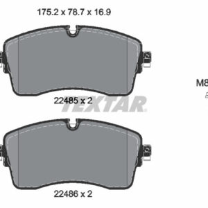 DISK PL. ZADNJE LAND ROVER  textar