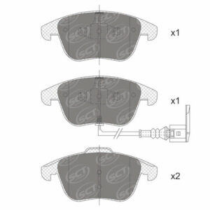 DISK PL. VW/AUDI Q3/TIGUAN/SHARAN 07+