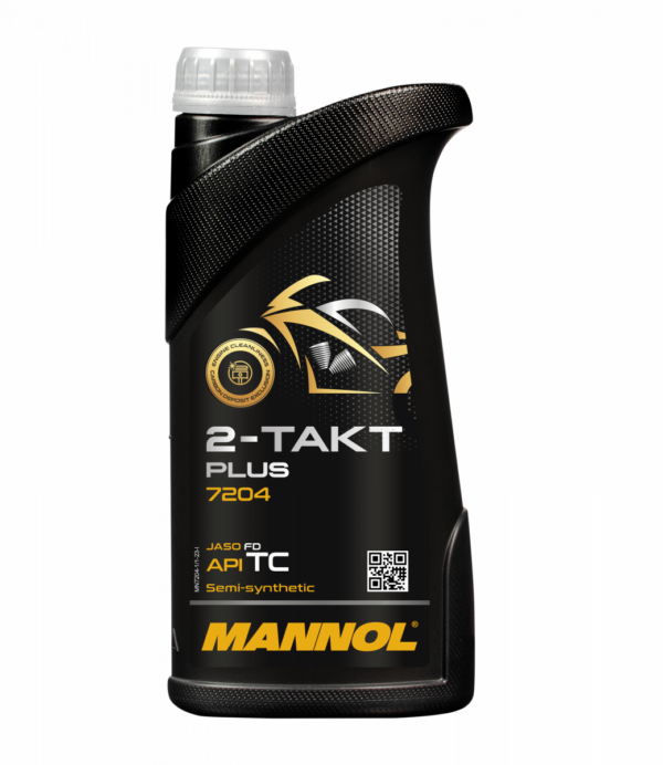 MANNOL 2-TAKTA PLUS 1 L. CRVENI 242 API TC ISO-L-EGB 20X1L.