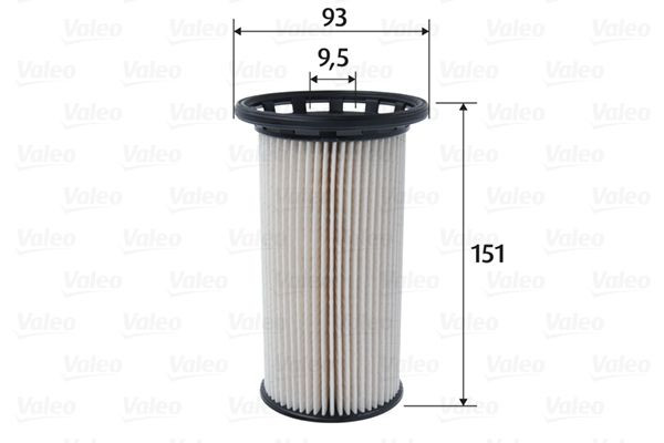 FILTER NAFTE VW G-7 1.6 2.0 TDI / AUDI A3 12+ valeo
