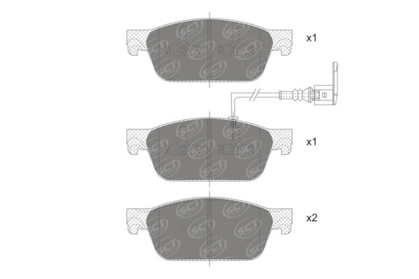 DISK PL. VW TRANSPORTER T-5 09+