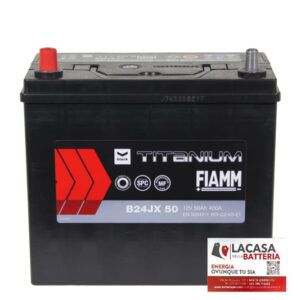 FIAMM BLACK TITANIUM B24JX 50 AH 400 ENA B00 237x128x225