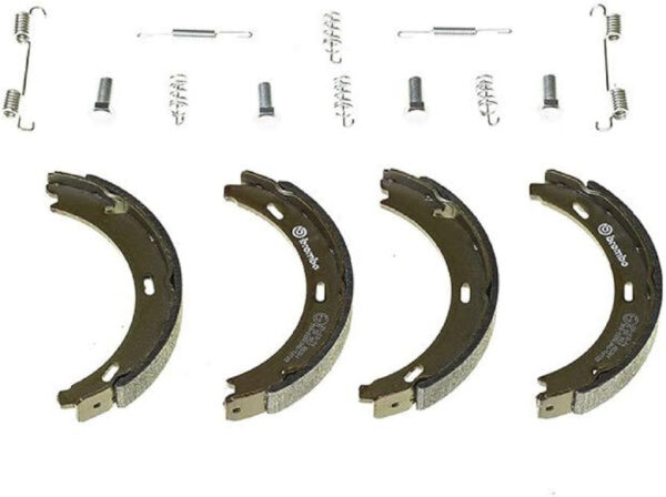 PAKNE RUCNE KOCNICE MERCEDES 165X20 MM SA OPRUGICAMA brembo