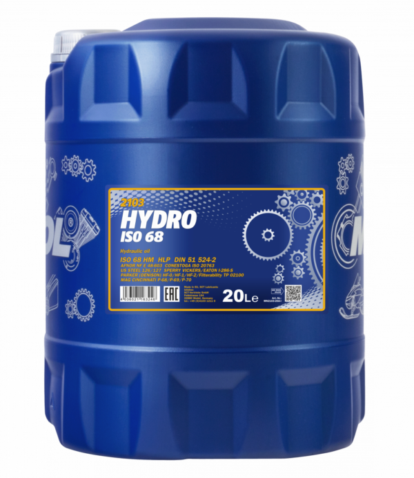 MANNOL HYDROL ISO 68 HM HLP 20 LIT.