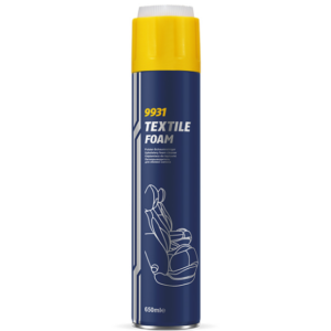 TEXTILE FOAM-PJENA ZA CISCENJE ENTERIJERA SA CETKOM 650 ML.  12/1