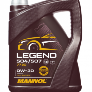 MANNOL LEGEND 0W30 5L. 504/507 BMW LL04 MB 229.51 4X5L.