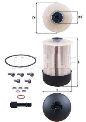 FILTER NAFTE MOVANO VIVARO MASTER TRAFIC 11+ knecht