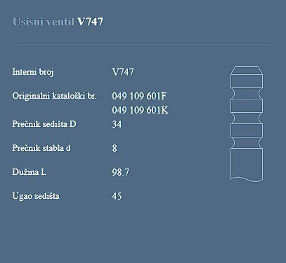 AUTOVENTIL V747 US.VEN.GOLF.PASAT 1.3/1.5