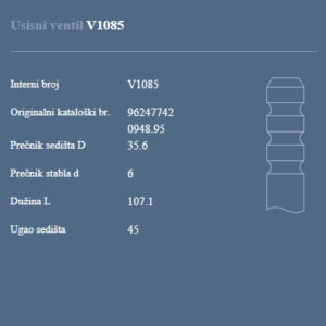 AUTOVENTIL V1085 US.VEN.PEZO/CIT. 2.0HDI