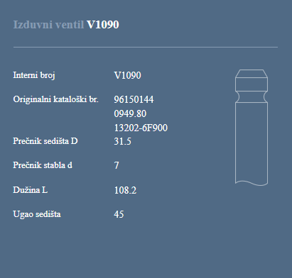 AUTOVENTIL V1090 IZ.VEN.PEZO 106 SRD/GRD
