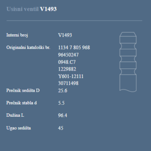 AUTOVENTIL V1493 US.VEN.PEZO/CIT. C4 1.6HDI 16V