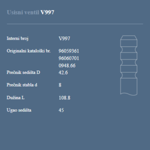 AUTOVENTIL V997 US.VEN.PEZO/CITROEN 2.0