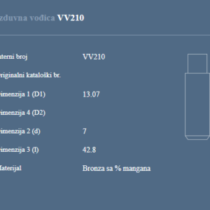 AUTOVENTIL VV210 IZDUVNA VODJICA CITROEN AX 14D/RD 1.4